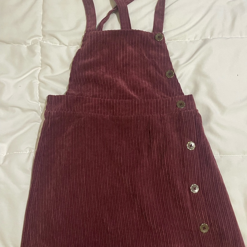 a new day Corduroy Kids Dress in Deep Burgundy